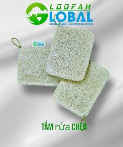 Tấm rửa bát xơ mướp hình chữ nhật