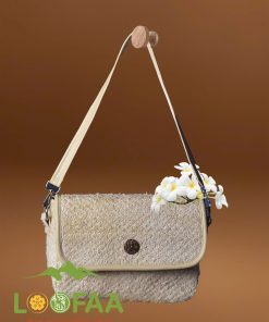 Túi đeo chéo làm bằng xơ mướp