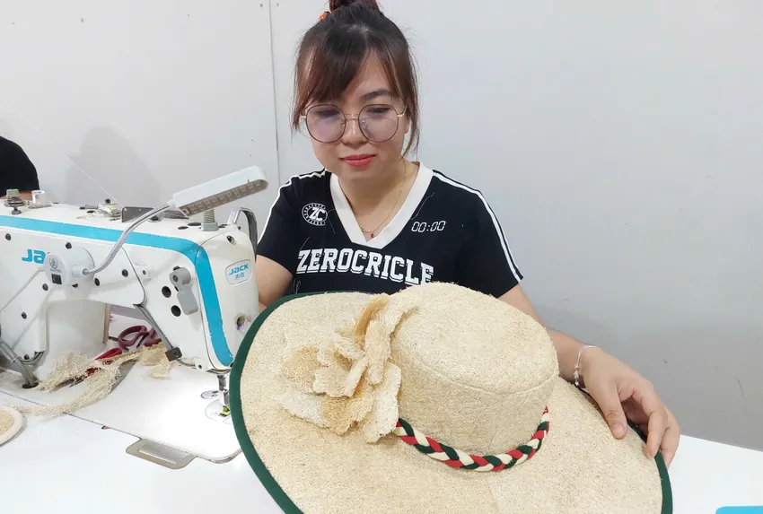 Đưa xơ mướp xuất khẩu, nông dân trồng mướp đếm trái tính tiền