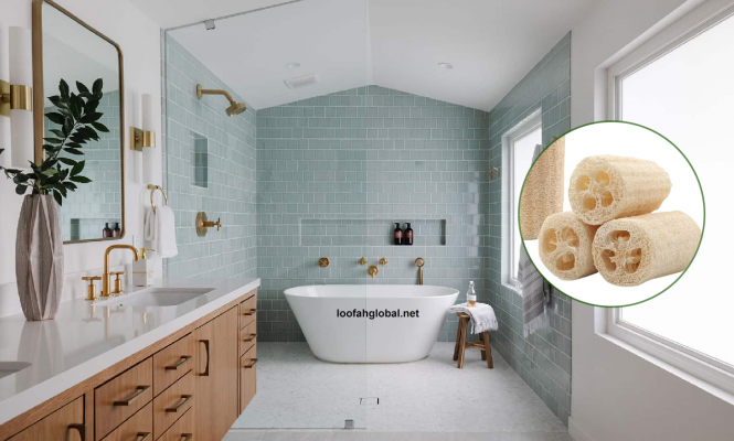 Sống Xanh Bắt Đầu Từ Phòng Tắm: Thay Thế Nhựa Bằng Xơ Mướp